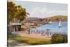 Pier Entrance, Swanage-Alfred Robert Quinton-Stretched Canvas