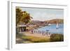 Pier Entrance, Swanage-Alfred Robert Quinton-Framed Giclee Print