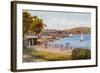 Pier Entrance, Swanage-Alfred Robert Quinton-Framed Giclee Print