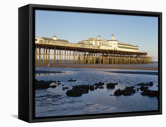 Pier, Hastings, Sussex, England, United Kingdom, Europe-Scholey Peter-Framed Stretched Canvas