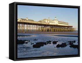 Pier, Hastings, Sussex, England, United Kingdom, Europe-Scholey Peter-Framed Stretched Canvas