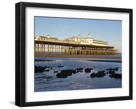 Pier, Hastings, Sussex, England, United Kingdom, Europe-Scholey Peter-Framed Premium Photographic Print