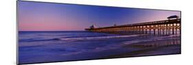 Pier in the Ocean, Folly Beach Fishing Pier, Folly Beach, Folly Island, Charleston County-null-Mounted Photographic Print