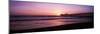 Pier in the Pacific Ocean at Dusk, San Diego Pier, San Diego, California, USA-null-Mounted Photographic Print