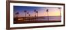 Pier in the Pacific Ocean, San Clemente Pier, San Clemente, California, USA-null-Framed Photographic Print