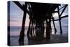 Pier in the Pacific Ocean, San Clemente Pier, San Clemente, California, USA-null-Stretched Canvas