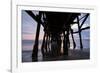 Pier in the Pacific Ocean, San Clemente Pier, San Clemente, California, USA-null-Framed Photographic Print