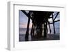 Pier in the Pacific Ocean, San Clemente Pier, San Clemente, California, USA-null-Framed Photographic Print