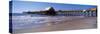 Pier in the Sea, Apache Family Campground and Pier, Myrtle Beach, Horry County, South Carolina, USA-null-Stretched Canvas