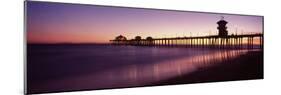 Pier in the Sea, Huntington Beach Pier, Huntington Beach, Orange County, California, USA-null-Mounted Photographic Print
