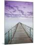 Pier Jutting Out into the Persian Gulf-Walter Bibikow-Mounted Photographic Print