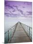 Pier Jutting Out into the Persian Gulf-Walter Bibikow-Mounted Photographic Print