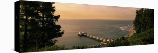 Pier, Malibu, California, USA-null-Stretched Canvas