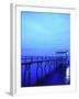 Pier, Mississippi Gulf, Bay St. Louis, MS-Kindra Clineff-Framed Photographic Print