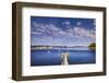 Pier near Southwest Harbor-Jon Hicks-Framed Photographic Print