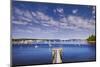 Pier near Southwest Harbor-Jon Hicks-Mounted Photographic Print