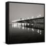 Pier Night 1-Lee Peterson-Framed Stretched Canvas