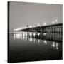 Pier Night 1-Lee Peterson-Stretched Canvas