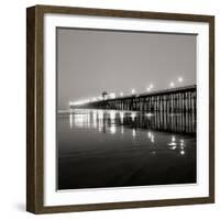 Pier Night 1-Lee Peterson-Framed Photographic Print