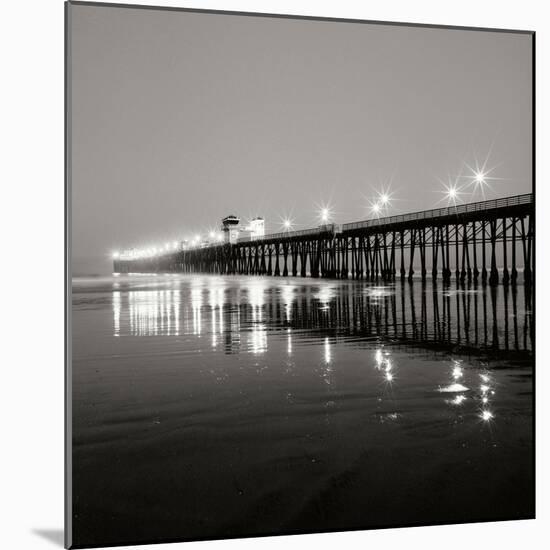 Pier Night 1-Lee Peterson-Mounted Photographic Print