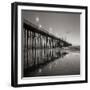 Pier Night Square II-Lee Peterson-Framed Photographic Print