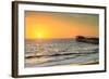 Pier of Swakopmund at Sunset-Circumnavigation-Framed Photographic Print