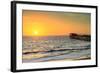 Pier of Swakopmund at Sunset-Circumnavigation-Framed Photographic Print