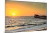 Pier of Swakopmund at Sunset-Circumnavigation-Mounted Photographic Print