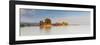 Pier on Keszthely Beach, Keszthely, Lake Balaton, Hungary-Ian Trower-Framed Photographic Print