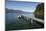 Pier on Lake Nahuel Huapi, Puerto Angostura, Villa La Angostura, Nahuel Huapi National Park, The La-Stuart Black-Mounted Photographic Print
