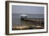 Pier On Mobile Bay-Carol Highsmith-Framed Art Print