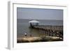 Pier On Mobile Bay-Carol Highsmith-Framed Art Print