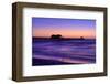 Pier on the Beach of Naples on the Gulf Coast, Florida, USA-null-Framed Premium Giclee Print