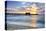 Pier on the Beach of Naples on the Gulf Coast, Florida, USA-null-Stretched Canvas