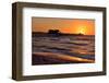 Pier on the Beach of Naples on the Gulf Coast, Florida, USA-null-Framed Art Print