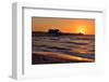 Pier on the Beach of Naples on the Gulf Coast, Florida, USA-null-Framed Art Print