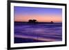 Pier on the Beach of Naples on the Gulf Coast, Florida, USA-null-Framed Art Print