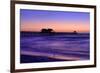 Pier on the Beach of Naples on the Gulf Coast, Florida, USA-null-Framed Art Print