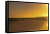 Pier Orange-Chris Moyer-Framed Stretched Canvas