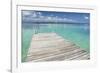 Pier over Clear Waters, Southwater Cay, Stann Creek, Belize-Cindy Miller Hopkins-Framed Photographic Print