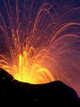 Lava Bursts from Mount Etna, Near Nicolosi, Italy, Wednesday July 25, 2001-Pier Paolo Cito-Premium Photographic Print