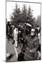 Pier Paolo Pasolini with a Camera on His Back-null-Mounted Photographic Print