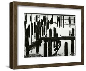 Pier Piles, Oregon, 1967-Brett Weston-Framed Photographic Print