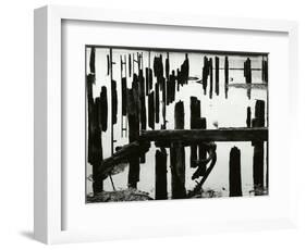 Pier Piles, Oregon, 1967-Brett Weston-Framed Photographic Print