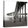 Pier Pilings 19-Lee Peterson-Stretched Canvas