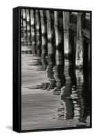 Pier Pilings 8-Lee Peterson-Framed Stretched Canvas