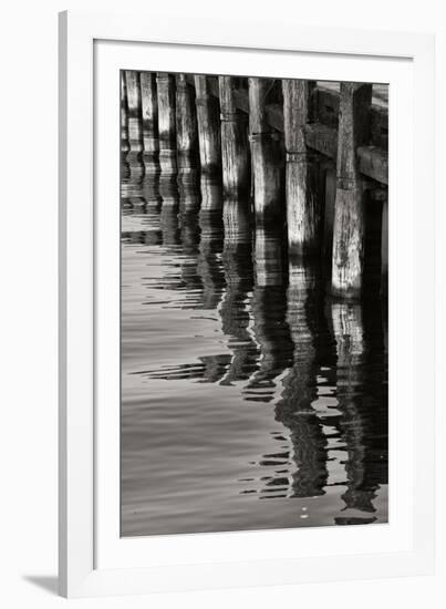 Pier Pilings 8-Lee Peterson-Framed Photographic Print