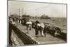 Pier, Promenade and Bandstand, Eastbourne, Sussex, C1920S-null-Mounted Giclee Print