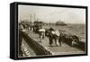 Pier, Promenade and Bandstand, Eastbourne, Sussex, C1920S-null-Framed Stretched Canvas