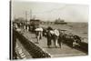 Pier, Promenade and Bandstand, Eastbourne, Sussex, C1920S-null-Stretched Canvas